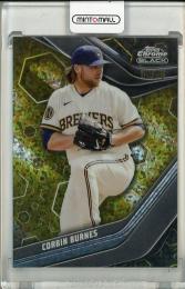 2023 Topps Chrome Black Corbin Burnes Gold Mini Diamond Refractors【50/50〈Last Number〉】 Milwaukee Brewers