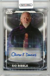 2021 TOPPS Star Wars Battle Plans Oliver Ford Davies as Sio Bibble Autographs #AOD star wars