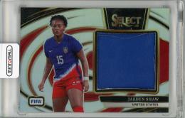 2024-25 PANINI SELECT PRIZM JAEDYN SHAW patch United States