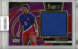 2024-25 PANINI SELECT PRIZM JAEDYN SHAW patch【21/49】 United States