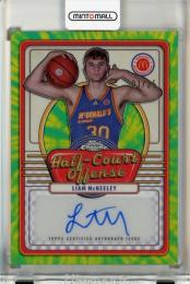 2024 Topps Chrome McDonald's All American Liam McNeeley Half Court Offense Signatures Tie Dye Refractors #IMLLIA【01/25】