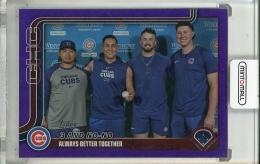 2025 Topps Series 2 3 snd No-No Purple Rainbow Foil【205/250】 Chicago Cubs