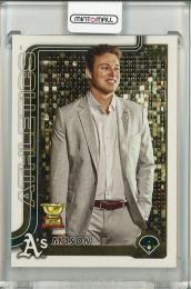 2025 Topps Series 2 Mason Miller Golden Mirror Variation Athletics