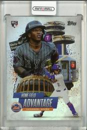 2025 Topps Series 2 Luisangel Acuna Home Field Advantage New York Mets