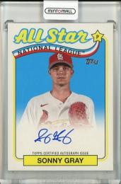 2024 Topps Series 2 Sonny Gray 1989 Topps All-Stars Autographs St. Louis Cardinals