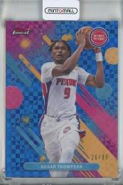 2025-26 Topps Finest Ausar Thompson Blue X-Fractors #39 C【26/99】 Detroit Pistons