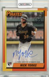 2025 Topps Series 2 Nick Yorke 90 Topps Autographs RC #90B2NY