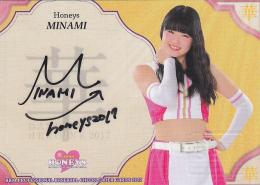 2017BBM チアリーダー「Dancing Heroine-華-」 ソフトバンク Minami 直筆サインカード 12/60