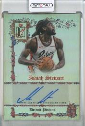 2025-26 Topps Signature Class Isaiah Stewart Manuscripts #MSIS Detroit Pistons