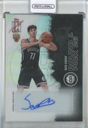 2025-26 Topps Signature Class Ben Saraf Chrome Rookie Class Autographs #RCCBS Brooklyn Nets