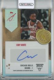 2025-26 Topps Signature Class Coby White Signature Blend #SBCW Chicago Bulls
