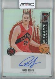 2025-26 Topps Signature Class Jakob Poeltl Penstroke Signatures #PSJP Toronto Raptors