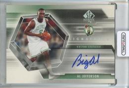 2004-05 Upper Deck SP Authentic Al Jefferson Signatures #AL Boston Celtics