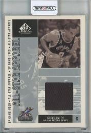 2002-03 Upper Deck SP Game Used  Steve Smith All-Star Apparel #SSAS San Antonio Spurs