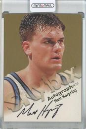 1998-99 Skybox Premium Matt Harpring Autographics #50 Orlando Magic