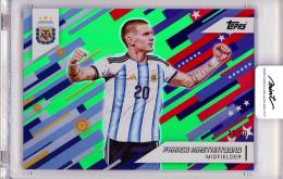  2026 TOPPS TEAM SET ARGENTINA Franco Mastantuono #35【77/99】 ARGENTINA