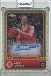 2024 Topps Chrome McDonald's All American Allie Ziebell Autographs Logo Refractors #24【41/75】