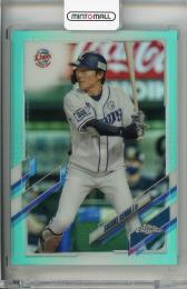 2021 TOPPS CHROME NPB 埼玉西武ライオンズ Aqua Refractor 源田壮亮 【087/199】