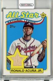 2024 Topps Series 2 Ronald Acuna Jr. '89 Topps All Star Relics #89ASRRAJ