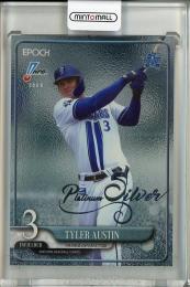 2025 EPOCH  NPB プロ野球カード T.オースティン レギュラー パラレル Platinum Sliver【09/25】 横浜DeNAベイスターズ