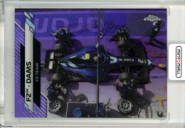 2020 Topps Chrome Formula 1  F2 Team Dams #101 Base Purple Refractor  366/399