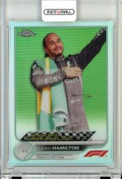 2022 Topps Chrome Formula 1  Lewis Hamilton #169 Base Grand Prix Winner Silver Refractor