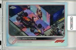2022 Topps Chrome Formula 1  Max Verstappen #3 Base Silver Refractor
