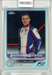 2022 Topps Chrome Formula 1  Calan Williams #94 Base Futre Stars Silver Refractor