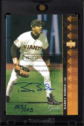 2001 SP Authentic #5 Barry Bonds BuyBacks 1994【003/103】  (MSV#1776)