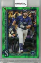 2025 Topps Chrome Update Cal Raleigh Green Lava Refractors #USC45【80/99】