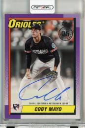 2025 Topps Series 2 Coby Mayo 90 Topps Autographs RC #90B2CM