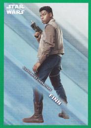 2019 Topps Star Wars The Rise of Skywalker Series 1  Finn Illustrated Characters Green(パラレル版) 227/299