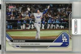 2025 Topps Now Shohei Ohtani Home Run Flips the Script in 9th-Inning Comeback #160