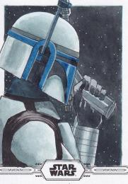 2019 Topps Star Wars Chrome Legacy  Shaow Siong Sketch