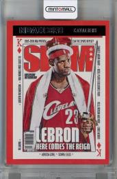 2021-22 Panini Hoops  LeBron James SLAM #9 ※初期不良あり