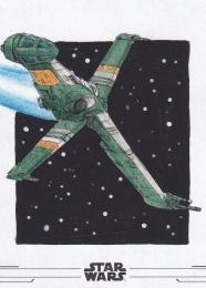 2020 Topps Star Wars The Rise of Skywalker Series 2  Marsha Parkins Sketch