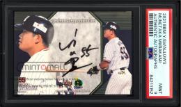 2021 BBM 東京ヤクルトスワローズ 村上宗隆 直筆サインカード【13/50】【PSA MINT 9】  (MSV#2381)