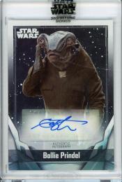 2021 Topps Star Wars Signature Series  Ian Whyte as Bollie Prindel Autograph
