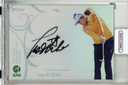 EPOCH JLPGA 日本女子プロゴルフ TOP PLAYERS 2024 桑木志帆 直筆サインカード【06/10】