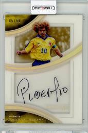 2017 Panini Immaculate Carlos Valderrama Shadowbox Signatures(ON CARD)【5/50】 Colombia