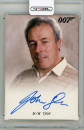 2014 RITTENHOUSE James Bond Archives John Glen (Director) Full Bleed Autographs #NNO moovie