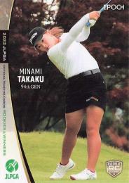 2022 エポック JLPGA 日本女子ゴルフ協会 オフィシャルトレーディングカード ROOKIES & WINNERS #51 高久みなみ レギュラーカード RC