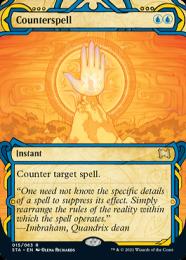 【STA】【ENG】【エッチングFoil】《対抗呪文/Counterspell》