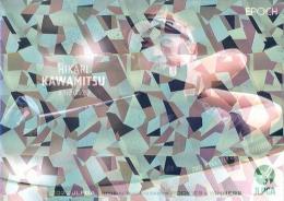 2022 エポック JLPGA 日本女子ゴルフ協会 オフィシャルトレーディングカード ROOKIES & WINNERS #26 川満陽香理 パラレル版 レギュラーカード