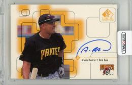 1999 Upper Deck SP Signature Edition Aramis Ramirez Autographs Pittsburgh Pirates