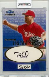 1999 Fleer Mystique Pat Burrell Fresh Ink【326/500】 Philadelphia Phillies