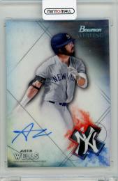 2021 Topps Bowman Sterling Austin Wells Autographs New York Yankees