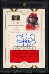2024 Topps Definitive Collection DARC-APU Albert Pujols Autograph Relic【29/40】 (MSV#2398)