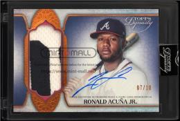 2025 Topps Dynasty #DAPRA7 Ronald Acuna Jr. Autograph Patches【07/10】 (MSV#2462)