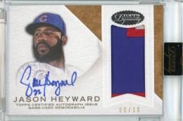 2016 Topps Dynasty Jason Heyward Autograph Patches【06/10】 Chicago Cubs